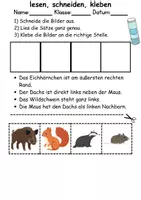 Vorschau - Unterrichtsreihen - Materialpaket - Lesen Tiere im Wald - DaZ/DaF, Deutsch, Sachunterricht - Seite 3