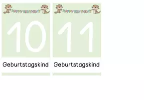 Vorschau - Anderer Materialtyp - Aufsteller für den Geburtstag (Otterklasse) - Seite 3