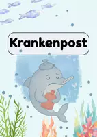 Vorschau - Bildkarten - Krankenpost Krankenmappe für deine Delfinklasse - Seite 1