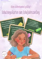 Vorschau - Bildkarten - Geschenk - Marker-Karten für einen glanzvollen Start in das neue Schuljahr - Deckblatt