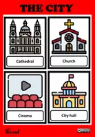 Aperçu - Jeux - THE CITY – 40 Flashcards (Colour and Black & White) - Page 3