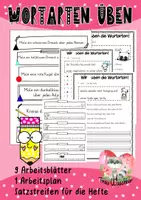 Vorschau - Arbeitsblätter - Wortartenmärchen: Wir üben die Wortarten #LMPkracher2020 - Deckblatt