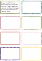 Vorschau - Mal- und Bastelvorlagen - Ordnerrücken & Etiketten – Ordnung im Klassenzimmer | Grundschule - Seite 1
