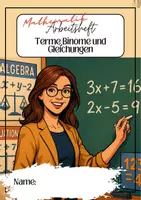 Vorschau - Unterrichtsreihen - Terme, Binome und Gleichungen; Arbeitsheft - Seite 1