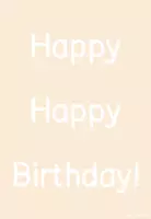Vorschau - Anderer Materialtyp - Happy Birthday Schild + Geburtstagswürfel (Otterklasse) - Seite 1