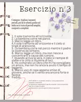 anteprima - Esercizi - Analisi del periodo - Esercizio n.3 - Pagina di copertina