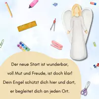 Vorschau - Bildkarten - Schutzengel-Karten zum Schulstart – liebevolle Mutmachkarten für Grundschule & weiterführende Schule - Seite 2