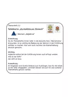 Vorschau - Stationenlernen - Wortschatz "Zahlen und Farben" (Themenheft 2.2) - Seite 3