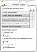 Vorschau - Arbeitsblätter - Unterrichtsmaterial Berufe: Lesetexte, Quizfragen und Reflexionsaufgaben - Seite 3