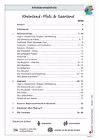 Vorschau - Arbeitsblätter - Rheinland-Pfalz und Saarland | Bundesländer, Mainz, Saarbrücken, Flüsse, Landschaften, Wirtschaft, Städte | Erdkunde Sachunterricht Grundschule Sekundarstufe I Klasse 4-6 Lösungen - Seite 2