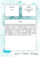Vorschau - Stundenentwürfe - Schnelligkeit - Seite 1