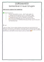 Vorschau - Spiele - Gesprächskarten neues Schuljahr Deutsch Grundschule Sek 1 DaZ - Seite 2