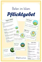 Vorschau - Arbeitsblätter - Beten im Islam - Pflichtgebete - Deckblatt