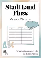 Vorschau - Spiele - Stadt Land Fluss / Variante: Wortarten - Deckblatt