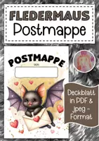 Vorschau - Anderer Materialtyp - Postmappe für die Fledermausklasse - Deckblatt