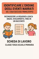 anteprima - Schede informative - Identificare l'ordine degli eventi narrati - Pagina di copertina