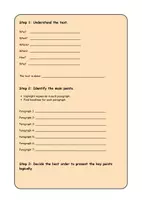 Vorschau - Arbeitsblätter - Writing a summary (fact + task sheet) - Seite 1