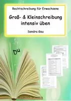 Vorschau - Unterrichtsreihen - Groß- und Kleinschreibung intensiv üben - Aufgaben: Du - Deckblatt