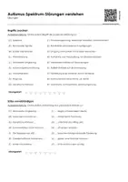 Vorschau - Arbeitsblätter - Autismus-Spektrum-Störungen verstehen (mit Lückentext und Übungen) - Seite 3