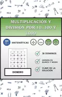 Vista previa - Hojas de trabajo - Domino | Multiplicación y división por 10, 100 y 1000 | Actividad Matemática - Portada