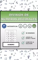 Vista previa - Hojas de trabajo - Domino | División de números decimales | Actividad Matemática - Portada