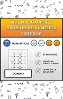 Vista previa - Hojas de trabajo - Domino | Multiplicación y división de números enteros | Actividad Matemática - Portada