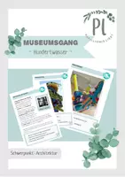 Vorschau - Stationenlernen - Kunst - Museumsgang zu Friedensreich Hundertwasser - Deckblatt