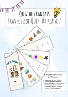 Vorschau - Quiz - Quiz de français - Interaktives Lernquiz - Deckblatt