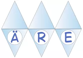 Vorschau - Mal- und Bastelvorlagen - Willkommen Eisbären! Girlande für dein Klassenzimmer - Seite 3