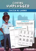 anteprima - Esercizi - Coding Unplugged - Caccia al ladro - Pagina di copertina