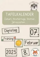 Vorschau - Mal- und Bastelvorlagen - Wachsendes Komplettpaket Otterklasse - Seite 1