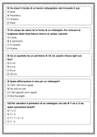 anteprima - Esercizi - Contare i lati e sommare le lunghezze per trovare il perimetro - Pagina 3