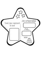 Vista previa - Manualidades / Dibujos para colorear - TOUT PAR RAPPORT À MOI- JE SUIS LE STAR (LA RENTRÉE SCOLAIRE) - página 2