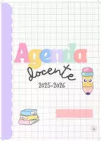 Vista previa - Para docentes: organización, planificación y formación - Agenda docente 2025/2026 - Portada