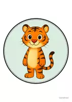 Vorschau - Mal- und Bastelvorlagen - Tigerklasse - Wand- & Türdeko (Schulstart) - Seite 1
