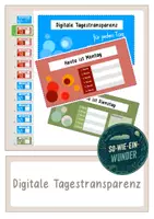 Vorschau - Präsentationen/Tafelbilder - Digitale Tagestransparenz - Deckblatt