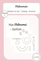 Vorschau - Arbeitsblätter - Mutmurmeln Heftchen für den 1. Schultag - Deckblatt