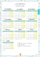 Vista previa - Para docentes: organización, planificación y formación - CUADERNO DOCENTE 2025-2026 (Español) Modelo azul - página 3