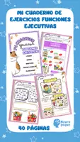 Vista previa - Hojas de trabajo - MI CUADERNO EJERCICIOS FUNCIONES EJECUTIVAS - Portada