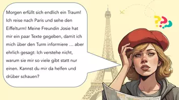 Vorschau - Stundenentwürfe - Die Funktionen eines Sachtext - Unterwegs in Paris (Deutsch, Klasse 5-7) - Seite 2