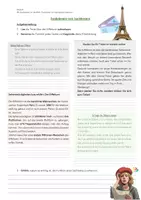 Vorschau - Stundenentwürfe - Die Funktionen eines Sachtext - Unterwegs in Paris (Deutsch, Klasse 5-7) - Seite 3