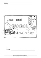 Vorschau - Arbeitsblätter - Arbeitsheft Strassenverkehr Arbeitsblätter Grundschule - Seite 1