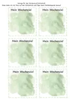 Vorschau - Fördermaterial/Inklusion - Individualziele,Tischziele - Seite 1