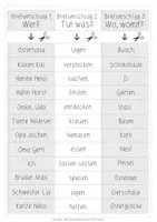 Vorschau - Unterrichtsreihen - Reizwortgeschichte OSTERN - inklusive Schreibpapier - Seite 1