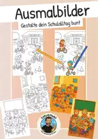 Vorschau - Mal- und Bastelvorlagen - Verschiedene Ausmalbilder (für eine Kennenlernwoche) - Deckblatt
