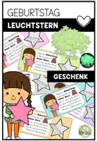 Vorschau - Poster - Geburtstagsgeschenk: Leuchtstern - Deckblatt