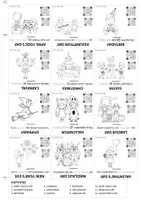 Vorschau - Spiele - Englische Festlichkeiten Flashkarten - Flashcards about festivities - Seite 1