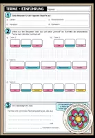 Vorschau - Arbeitsblätter - TERME (ohne Potenzen) - Einführung (Arbeitsblatt) - Deckblatt