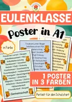 Vorschau - Poster - Eulenklasse - Poster in A1 (Schulstart) - Deckblatt