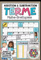 Vorschau - Spiele - TERME (ohne Potenzen) - Addition & Subtraktion (Brettspiele) - Deckblatt